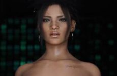 Panam Palmer prend du plaisir dans Cyberpunk 2077