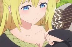 Extraits : Futoku Blondie (fanservice ecchi)