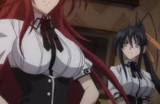 Extraits : High School DxD New Fanservice Compilation