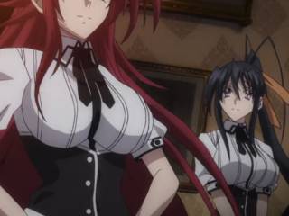 Extraits : High School DxD New Fanservice Compilation