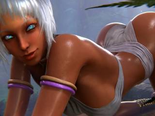 Elena de Street Fighter VI qui twerk ses petites fesses