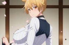 Yomogi Momokusa de Tougen Anki montre sa culotte