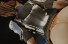 Jessie Rasberry twerk son gros cul en string dans FF7