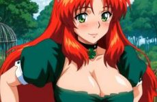 Rousse sexy pour la Saint Patrick par IA