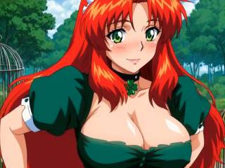 Rousse sexy pour la Saint Patrick par IA