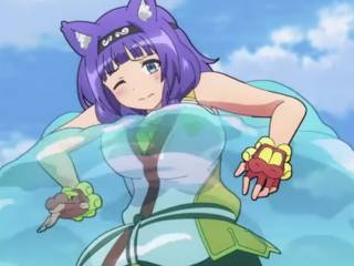 Extraits : Futoku no Guild (ecchi fanservice compilation)