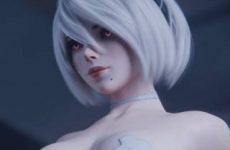 YoRHa n° 2 Type B fait une chorégraphie sexy en 3D