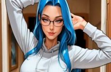 Femme trop sexy et stylée par intelligence artificielle