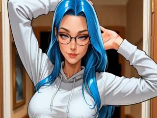 Femme trop sexy et stylée par intelligence artificielle