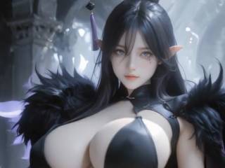 Superbe animation des seins par intelligence artificielle