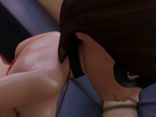 Elen Parr (Elastigirl) twerk en string