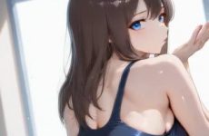 Jolie fille en maillot de bain nous fait rêver par IA