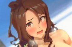 King Halo de Umamusume remue ses gros seins