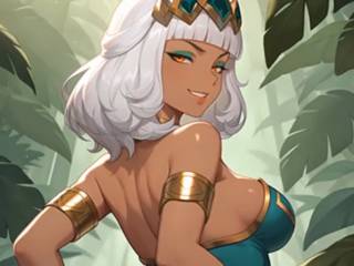 Elle nous allume avec le mouvement de ses fesses