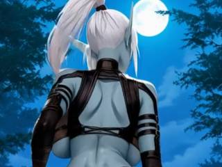 Une Dark Elf de Lineage II en string par IA