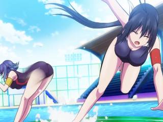 Extraits : Keijo!!!!!!!! (compilation ecchi fanservice)