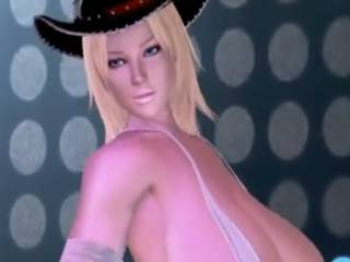 Tina Armstrong en plein show sexy dans Dead or Alive