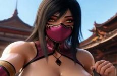 Mileena de Mortal Kombat 9 ultra sexy par IA
