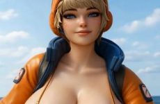Une waifu sexy de Apex Legends par IA