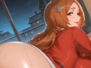 Orihime Inoue au gros cul dans Bleach par IA