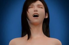 Tifa topless dans Final Fantasy VII Remake