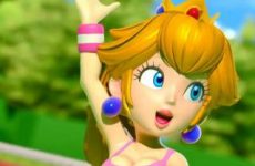 Princesse Peach en string avec des gros seins
