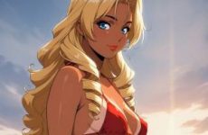 Kaori Shinjo, la blonde sexy par intelligence artificielle