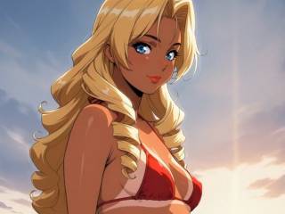 Kaori Shinjo, la blonde sexy par intelligence artificielle