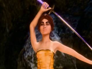 Maelle nue dans Clair Obscur: Expedition 33