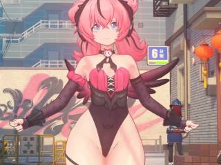 Aria Discordant Note sexy dans Zenless Zone Zero