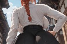 Makima de Chainsaw Man version ecchi XXL
