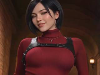 Ada Wong nous montre ses collants sexy par IA