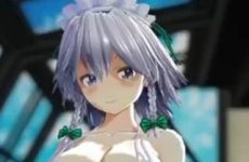 Sakuya Izayoi dans de la lingerie ultra sexy