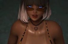 Miqo'te de Final Fantasy XIV aux formes généreuses