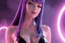 L'archer queen de Clash of Clans version ecchi