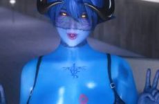 Démone daedric très sexy dans Skyrim version ecchi