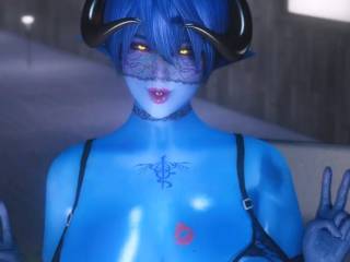 Démone daedric très sexy dans Skyrim version ecchi