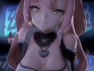 Nicole Demara de Zenless Zone Zero remue ses seins