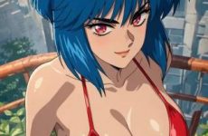 Motoko Kusanagi en bikini dans Ghost in the Shell 2026