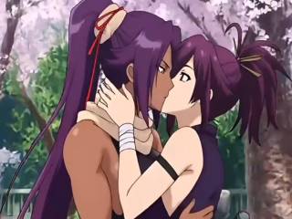 Yoruichi et Yuzuriha deviennent lesbiennes par IA