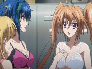Extraits : High School DxD (scènes ecchi fanservice)