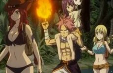 Extraits : Fairy Tail OVAs (fanservice compilation)