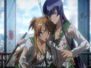 Extraits : Highschool of the Dead (ecchi fanservice)