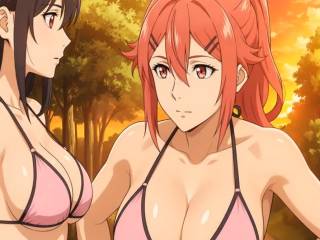 Black-Torch : Ichika Kishimojin dans une scène yuri