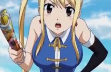 Lucy Heartfilia ultra sexy dans Fairy Tail (fanservice)
