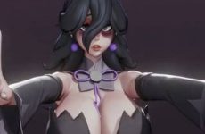 Hex Maniac de Pokemon Legends avec ses gros seins
