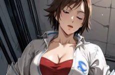 Magnifique animation avec cette fille en décolleté