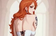 Nami twerk avec ses belles grosses fesses par IA