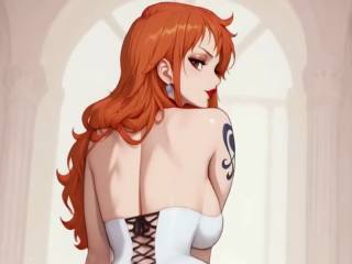 Nami twerk avec ses belles grosses fesses par IA