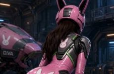 D.va twerk avec sa nouvelle tenue moulante par IA